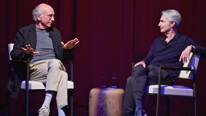 Larry David and David Steinberg in conversation